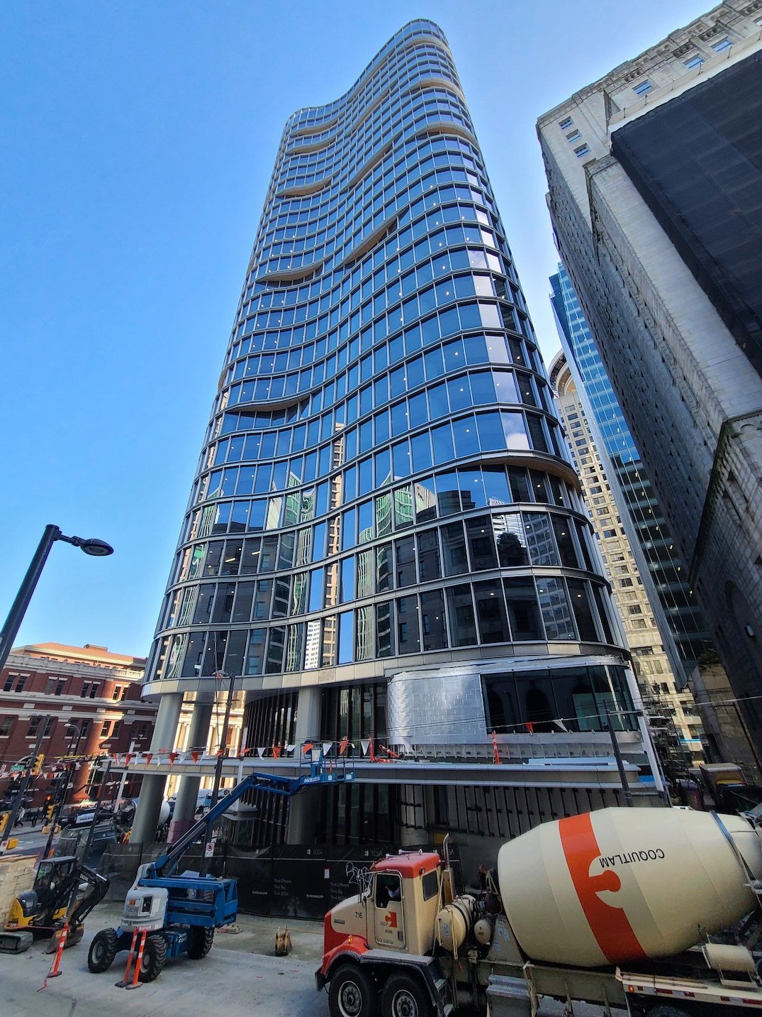 Bosa Waterfront tower, downtown Vancouver — 29-storey project