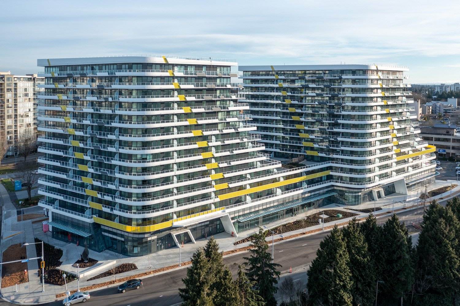 Cascade City twin towers, Richmond — Landa development